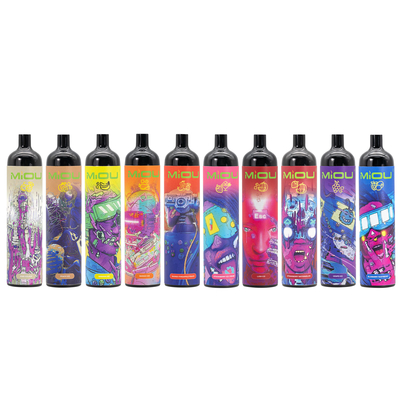 100% ursprüngliches Qualität MIOU 9000 HAUCH 10 Artenaroma Wegwerf-vape Stift