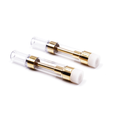 Keramische Plastikspule wickless CBD vapes 1.0ml Glasbehälterpatrone