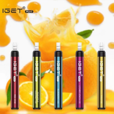 100% authentische Iget E Zigarette Iget plus 1200 Nikotin Vape-Stift der Hauch-4.8ML 5%