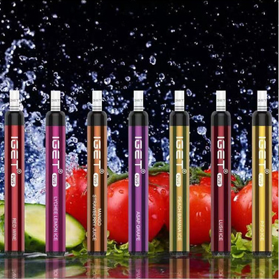 100% authentische Iget E Zigarette Iget plus 1200 Nikotin Vape-Stift der Hauch-4.8ML 5%