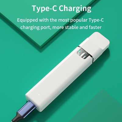 keramische Spule der Kapazitäts-2ml, die Wegwerf-Vape Pen With 350mah Batterie CBD erhitzt