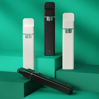 keramische Spule der Kapazitäts-2ml, die Wegwerf-Vape Pen With 350mah Batterie CBD erhitzt