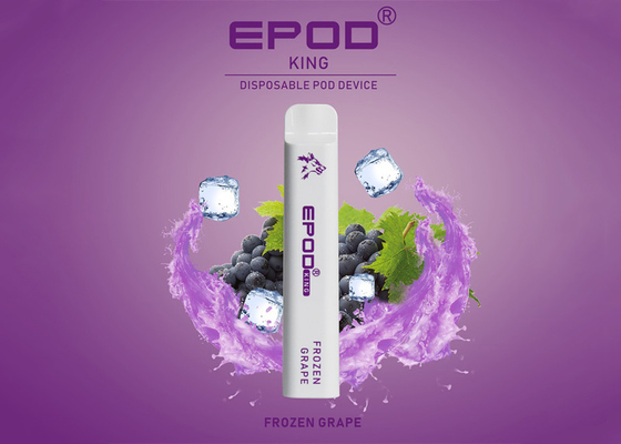 Gefrorener Traube Epod König Rechargeable Vape Pen Device 3500 stößt luft