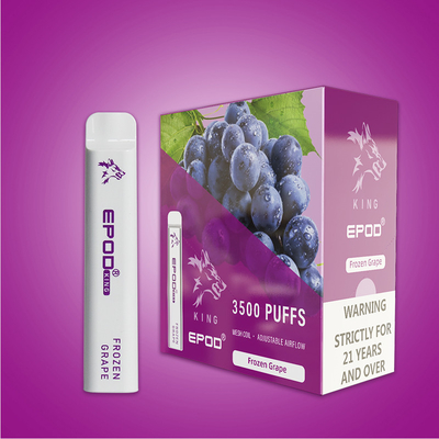 Epod KÖNIG 3500 Hauche wieder aufladbares Wegwerf-Vape mit IGET-Aromen