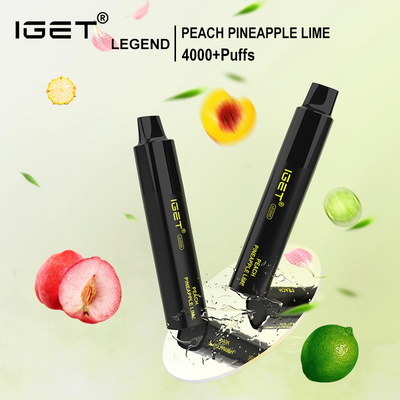 Schnelle Eil-Arten 5% Nikotinsalz IGET Legende vape Stiftes 9 würzen unterschiedliche Farbe