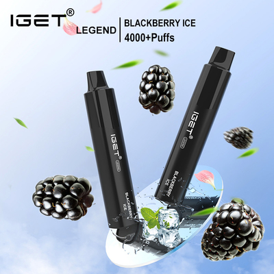 Schnelle Eil-Arten 5% Nikotinsalz IGET Legende vape Stiftes 9 würzen unterschiedliche Farbe