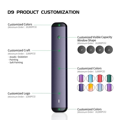 2022 pupular wieder aufladbare Wegwerf-Vape Hülsen-keramische Heizung 0.5/1ml 280mAh