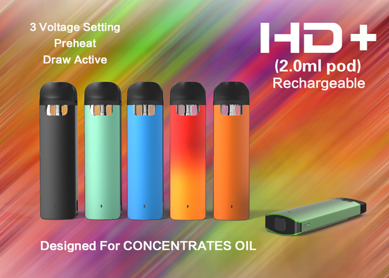 Öl Vape-Stift der keramischen Spulen-P22 variabler der Spannungs-4x1.5mm Cbd starker