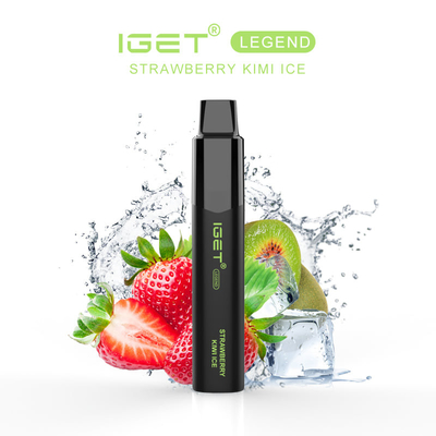 12ml Kapazität IGET LEGENDE 4000 Hauche Wegwerf-Vape mit Batterie 1350mAh
